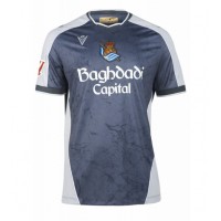 Camisa de Futebol Real Sociedad Takefusa Kubo #14 Equipamento Secundário 2025-26 Manga Curta